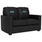 Dreamseat Silver Loveseat with Seattle Kraken Alternate Logo XZ7759003LSCDBK-PSNHL43042 - alternate 1